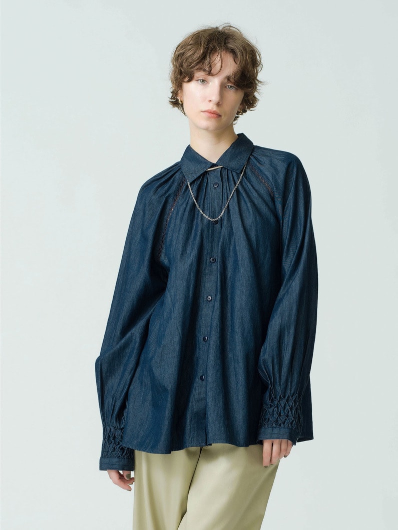 15th Anniversary Tiana Shirt (indigo) 詳細画像 indigo 1