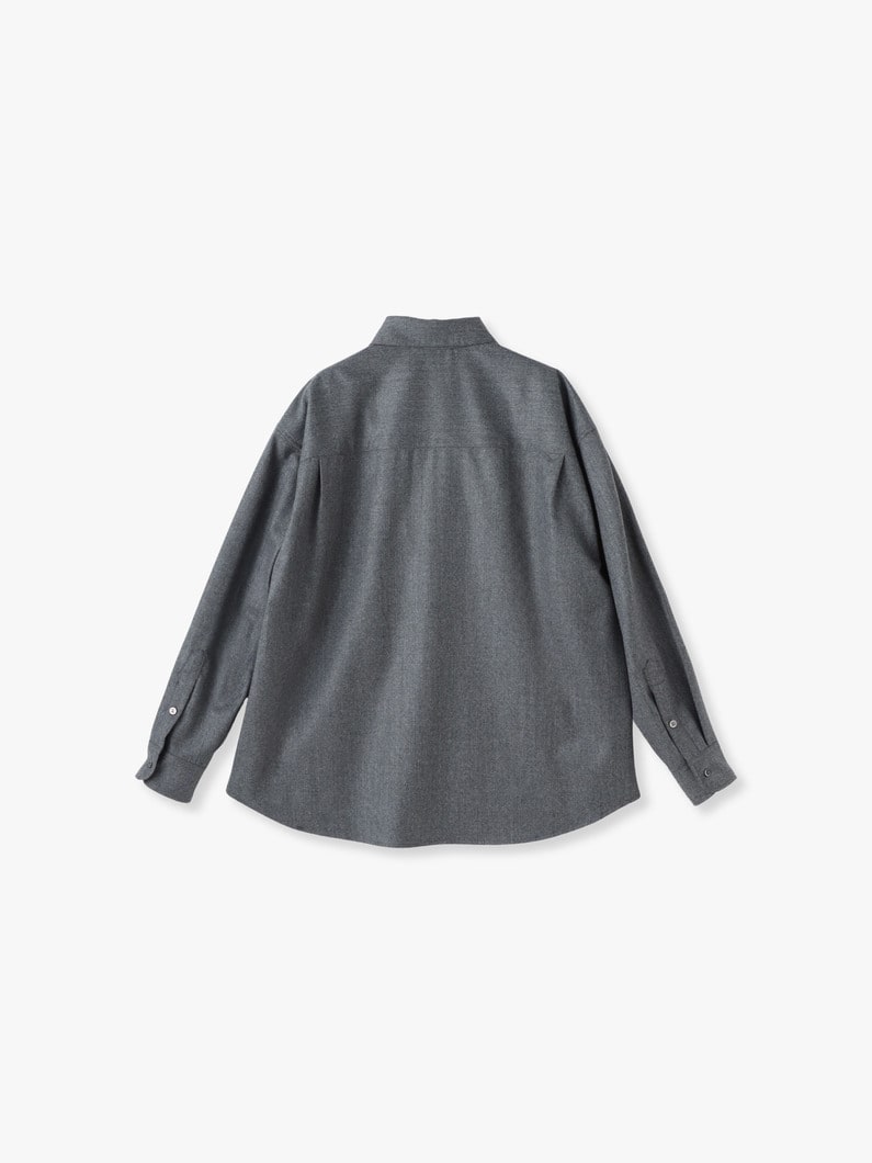 Wool Shirt 詳細画像 gray 1