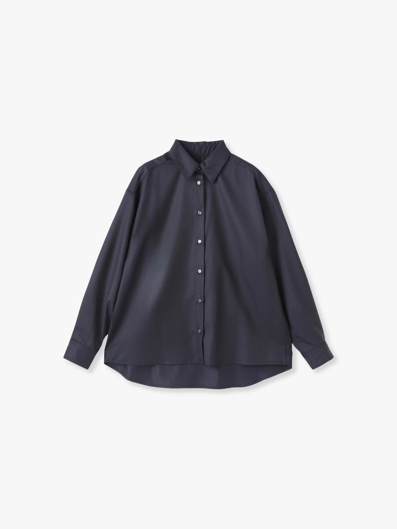 Wool Shirt 詳細画像 navy 4