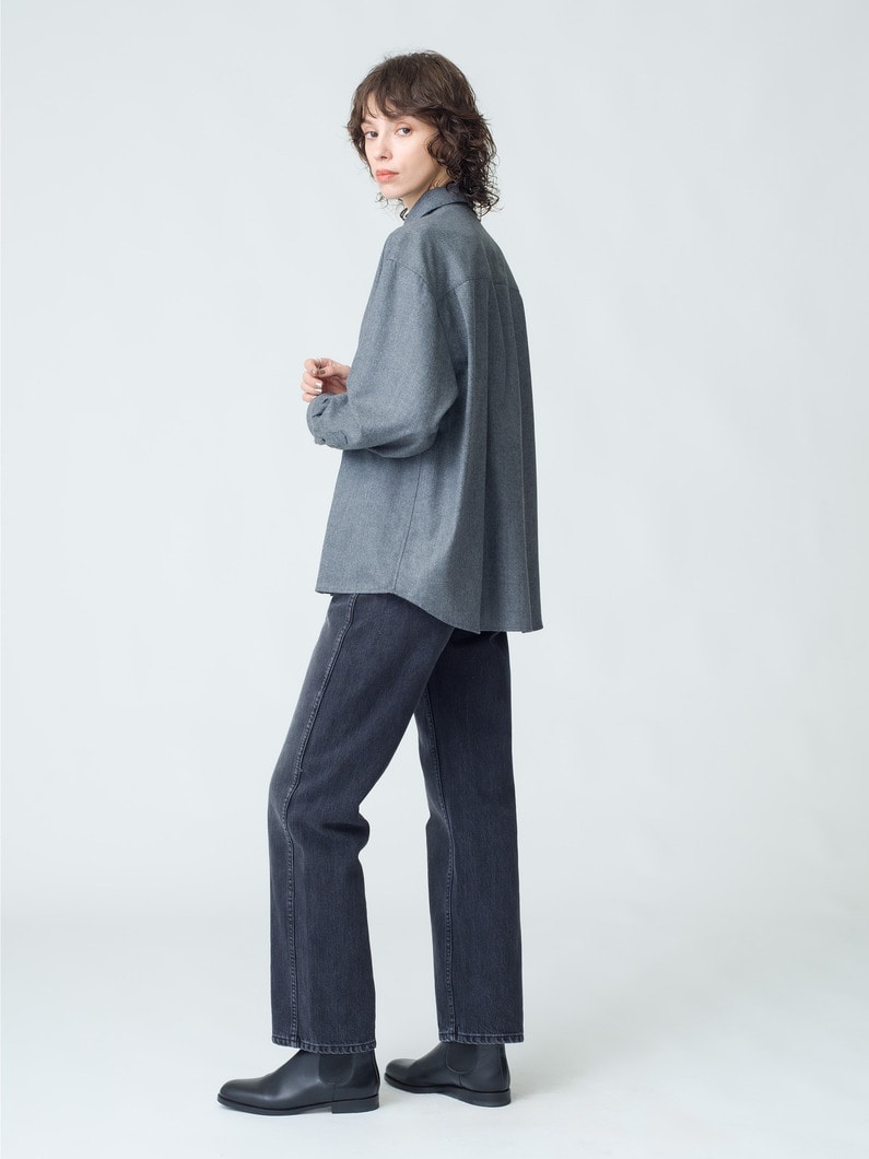 Wool Shirt 詳細画像 gray 3