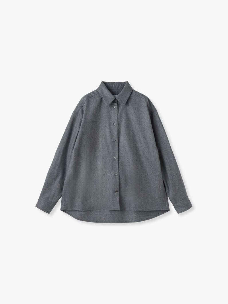 Wool Shirt 詳細画像 gray 4