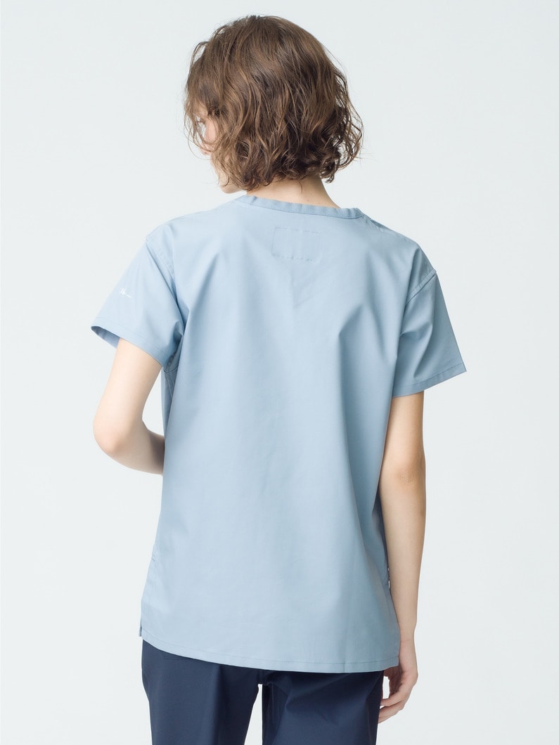 Scrub Tops（women） 詳細画像 light gray 2