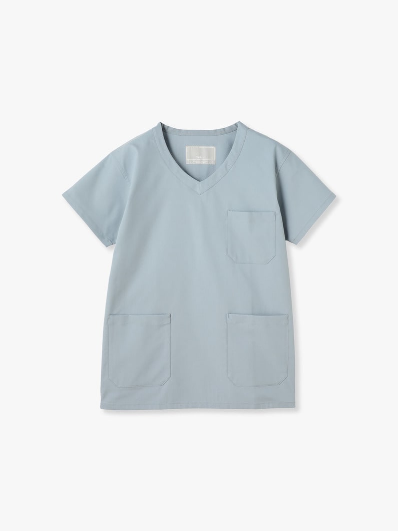 Scrub Tops（women） 詳細画像 light gray 4