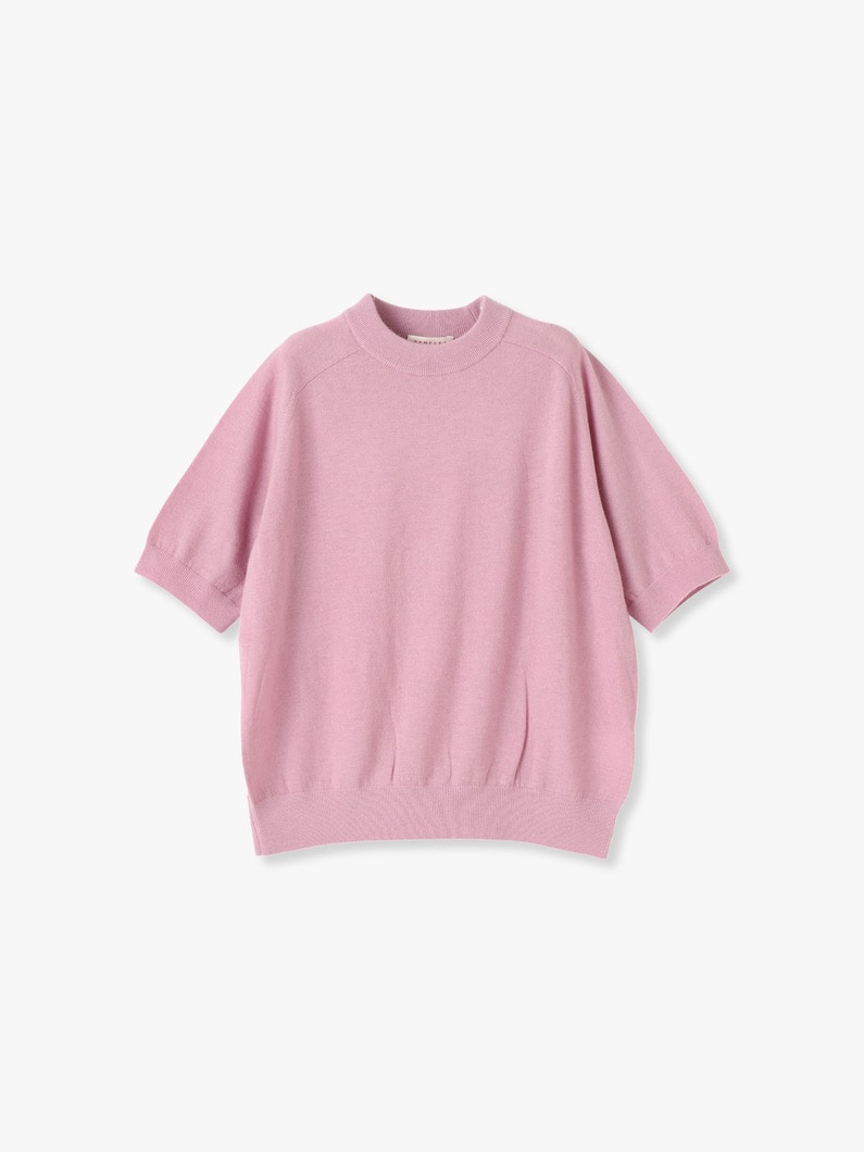 Irelia Merino Wool Tee 詳細画像 pink