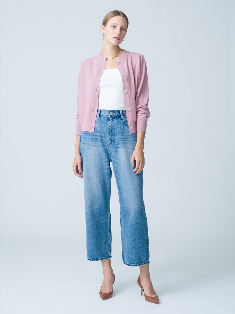 Gwen Merino Wool Cardigan 詳細画像 pink 2