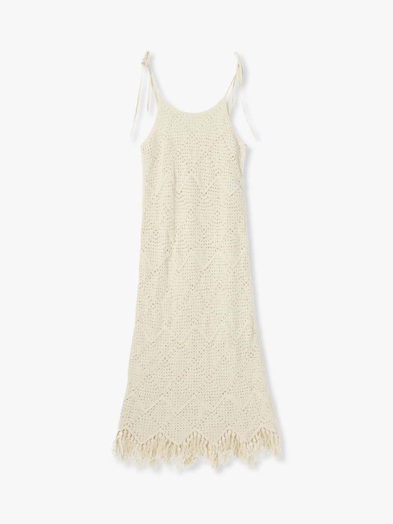 Motif Crochet Dress 詳細画像 ivory 3