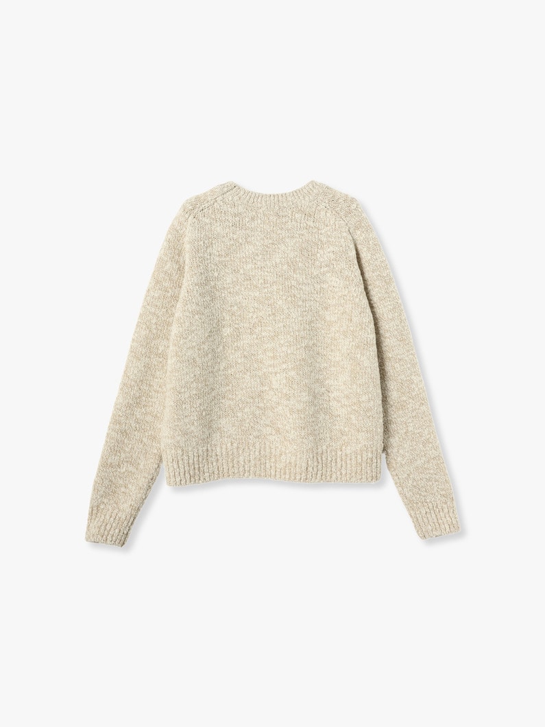 Mix Yarn Knit Pullover 詳細画像 beige 1