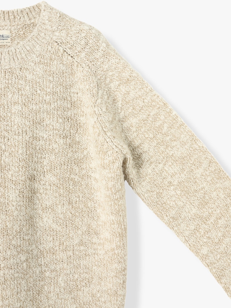 Mix Yarn Knit Pullover 詳細画像 beige 2