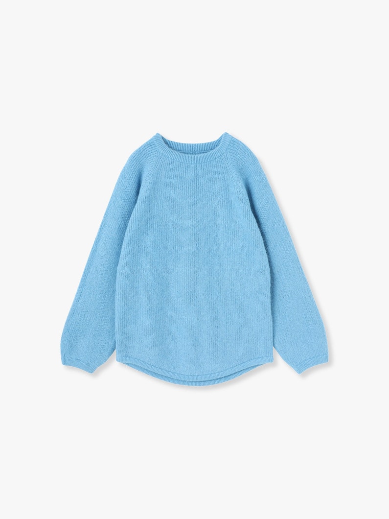 Suri Alpaca Knit Pullover 詳細画像 light blue