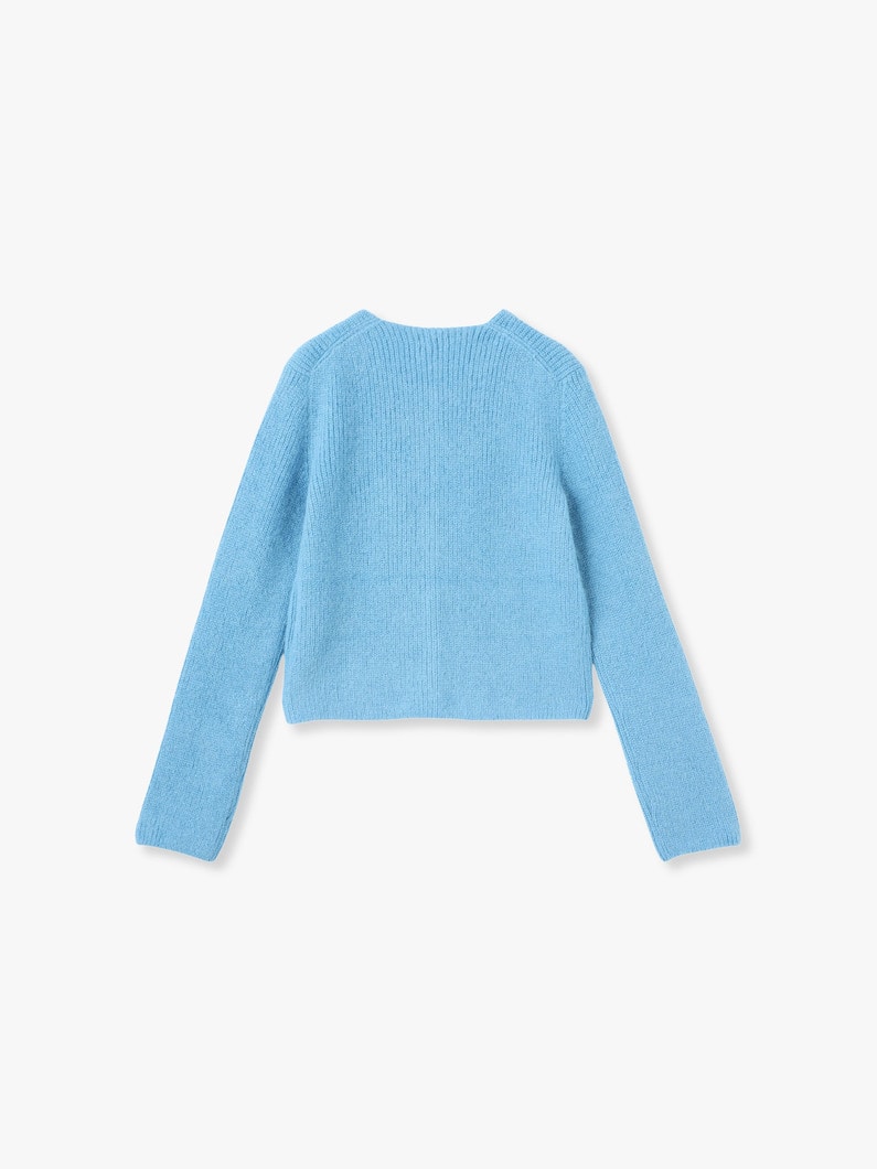 Suri Alpaca Cardigan 詳細画像 light blue 1