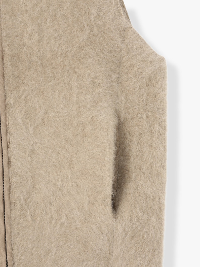 Fox Cashmere Vest 詳細画像 beige 3