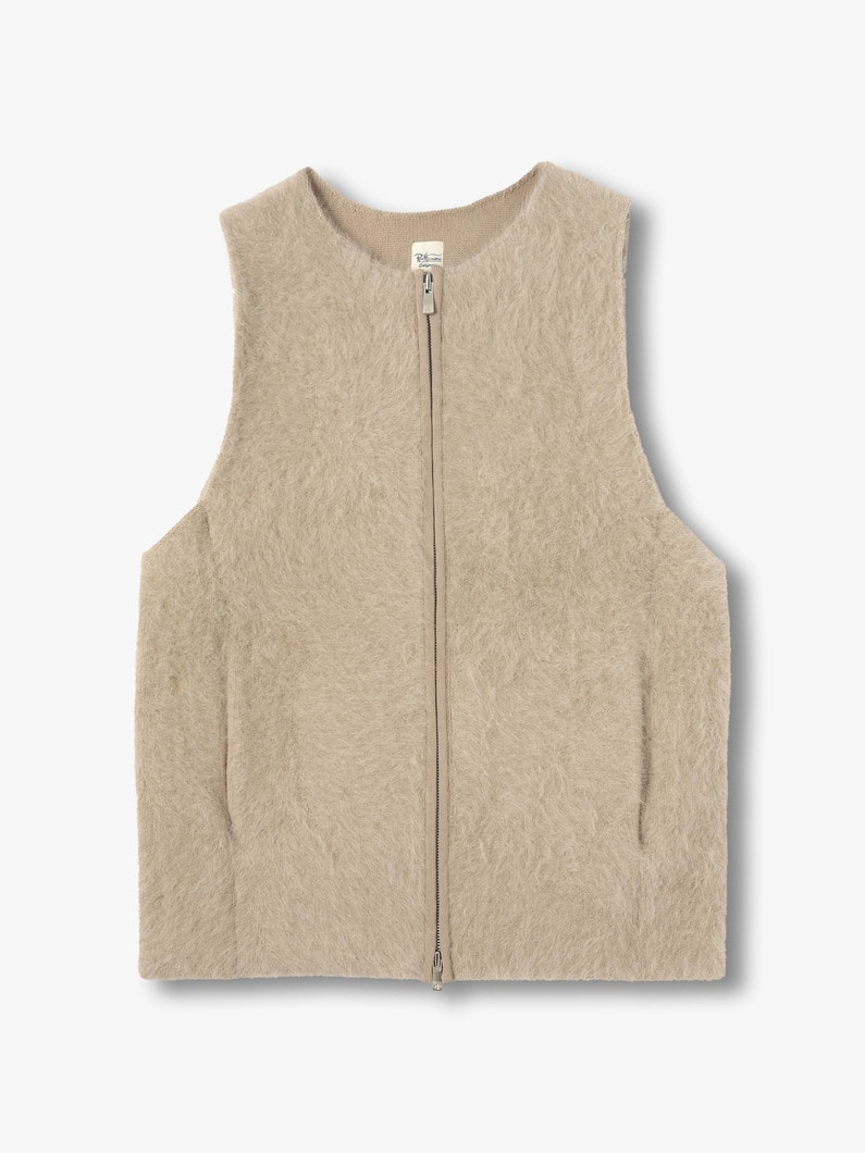 Fox Cashmere Vest 詳細画像 beige 2