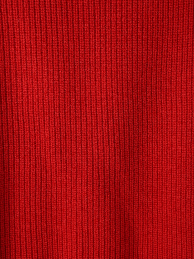 Half Zip Knit Pullover 詳細画像 red 3