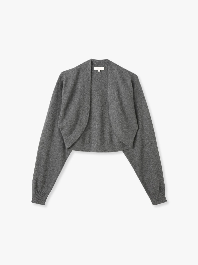 Eleri Bolero Cardigan 詳細画像 gray