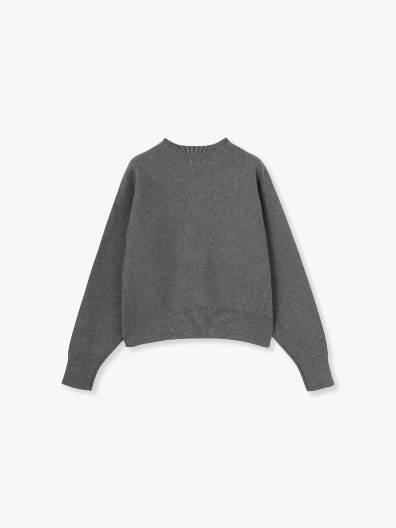 Cotton Cashmere Pullover 詳細画像 charcoal gray 1