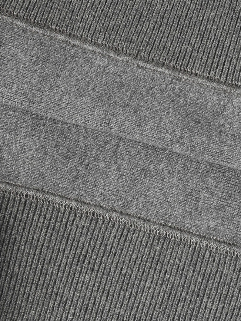 Cotton Cashmere Pullover 詳細画像 charcoal gray 3