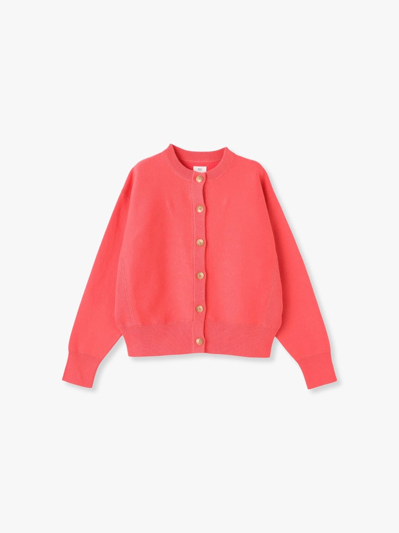 Cotton Cashmere Cardigan 詳細画像 pink