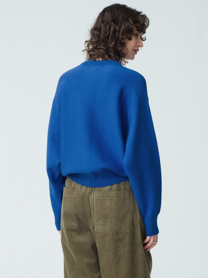 Cotton Cashmere Cardigan | ニット 詳細画像 blue 2