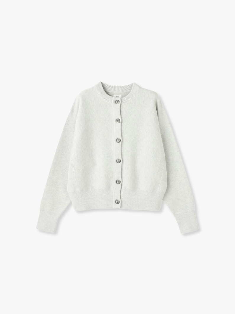 Cotton Cashmere Cardigan 詳細画像 light gray 1