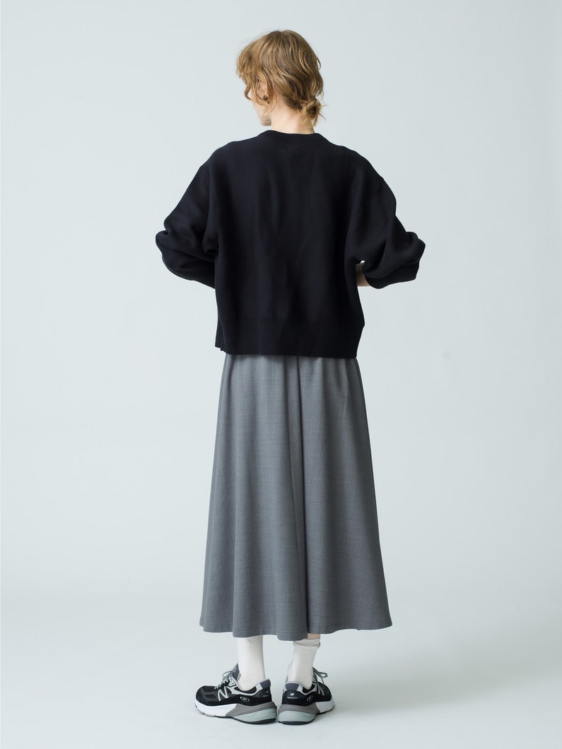 Cotton Cashmere Cardigan | ニット 詳細画像 black 4