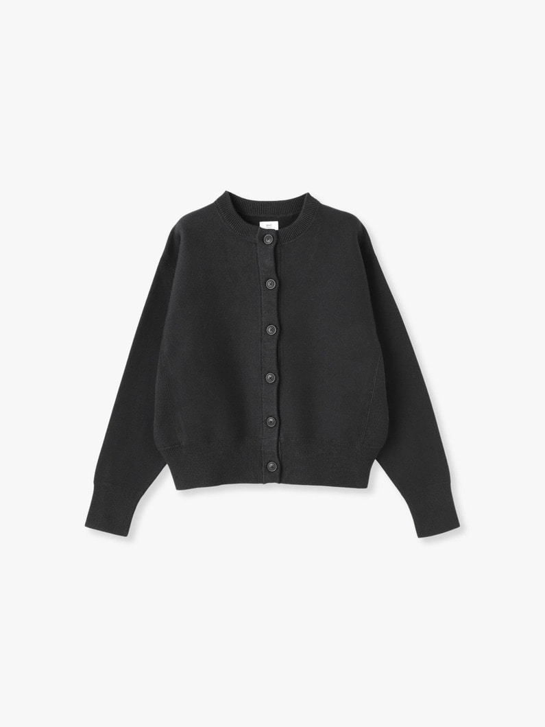 Cotton Cashmere Cardigan | ニット 詳細画像 black 5