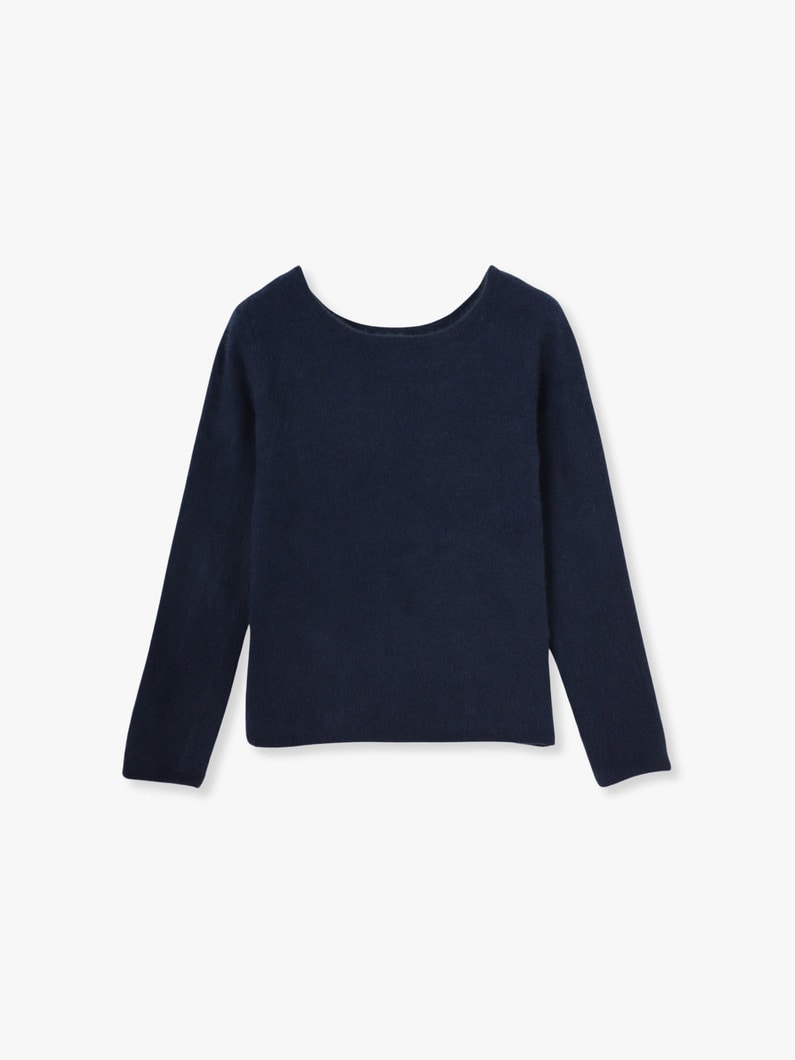 Raccoon Knit Pullover 詳細画像 navy 5