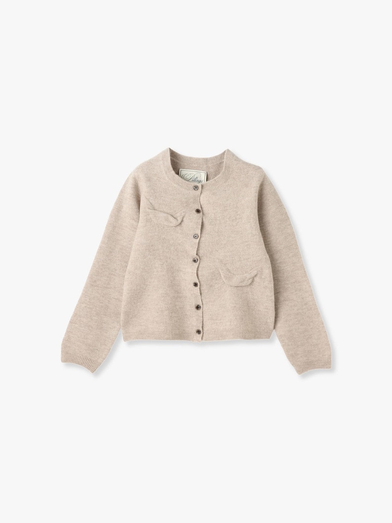 Pilling Knit Cardigan 詳細画像 beige