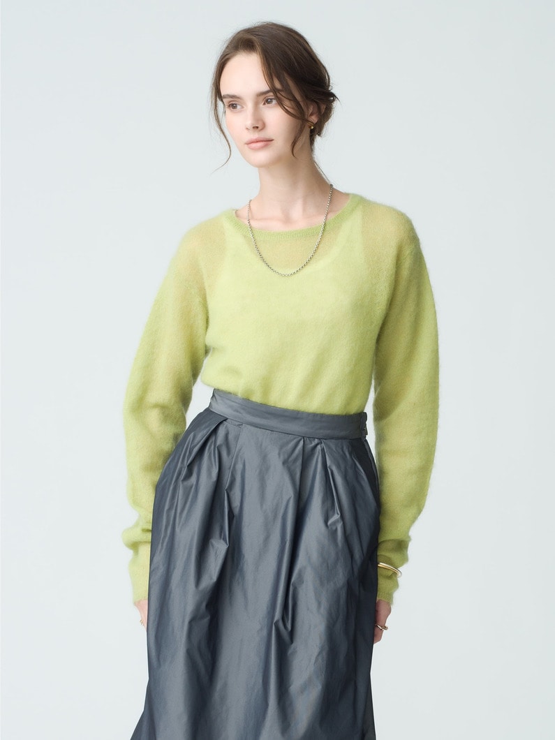 Mohair Knit Pullover 詳細画像 green