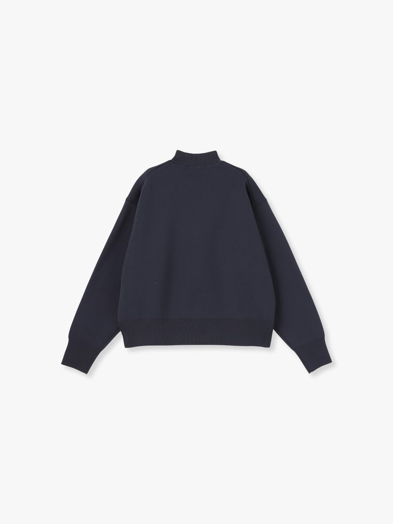 Doubleface High Neck Pullover | ニット 詳細画像 navy 1