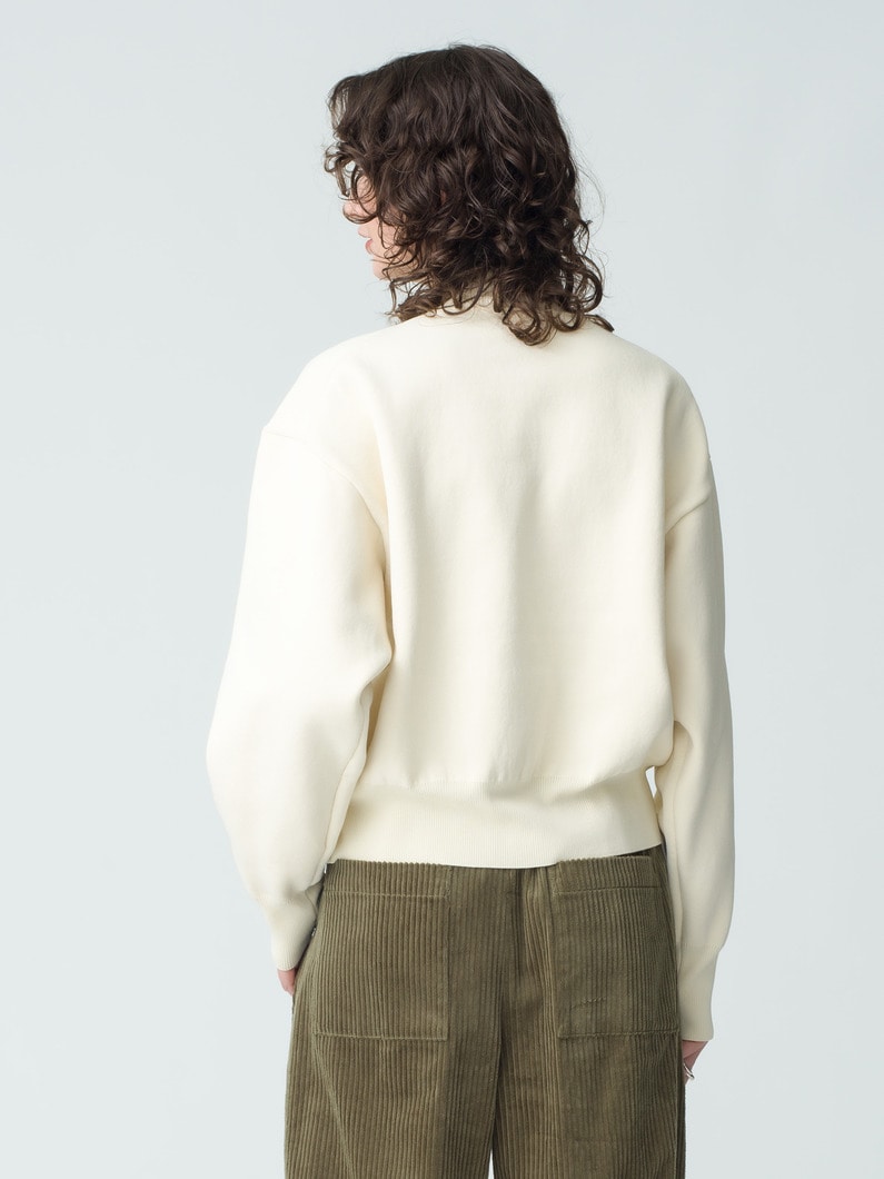 Doubleface High Neck Pullover | ニット 詳細画像 ivory 2