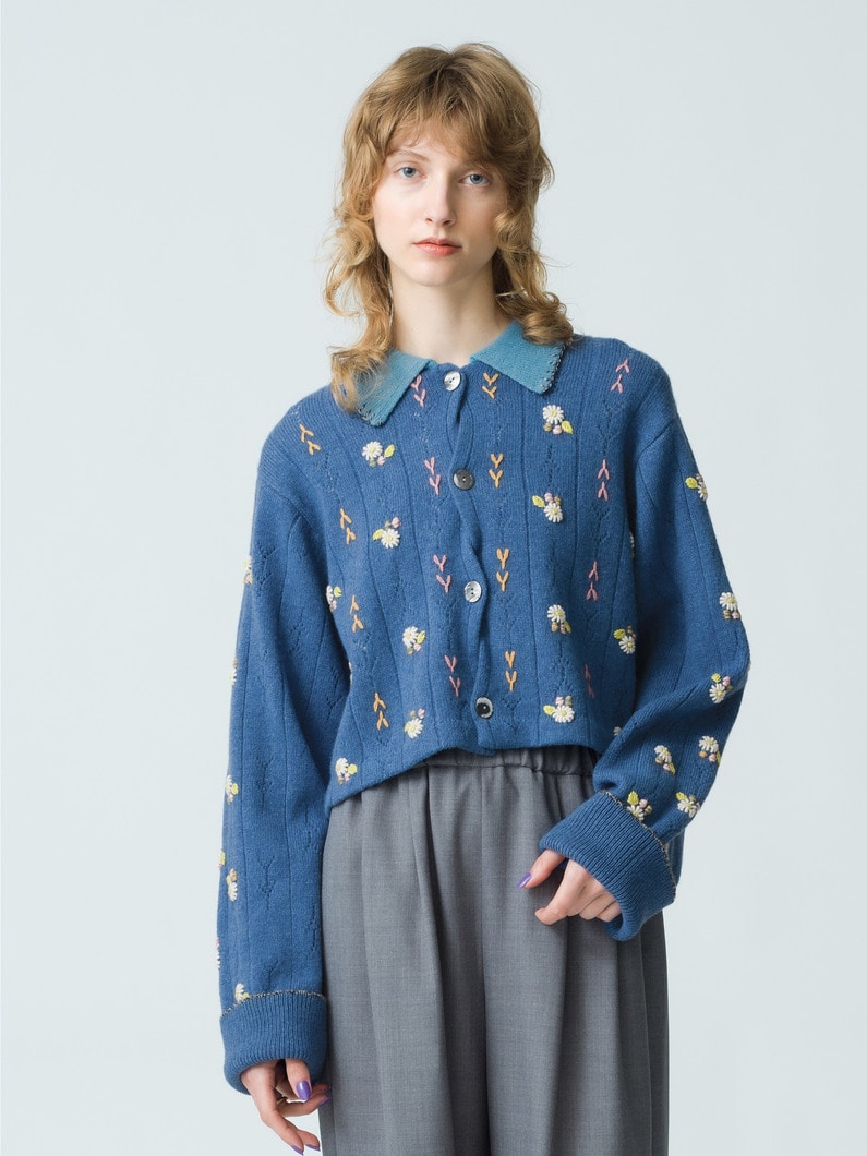 Daisy Shirt Jacket 詳細画像 blue 2