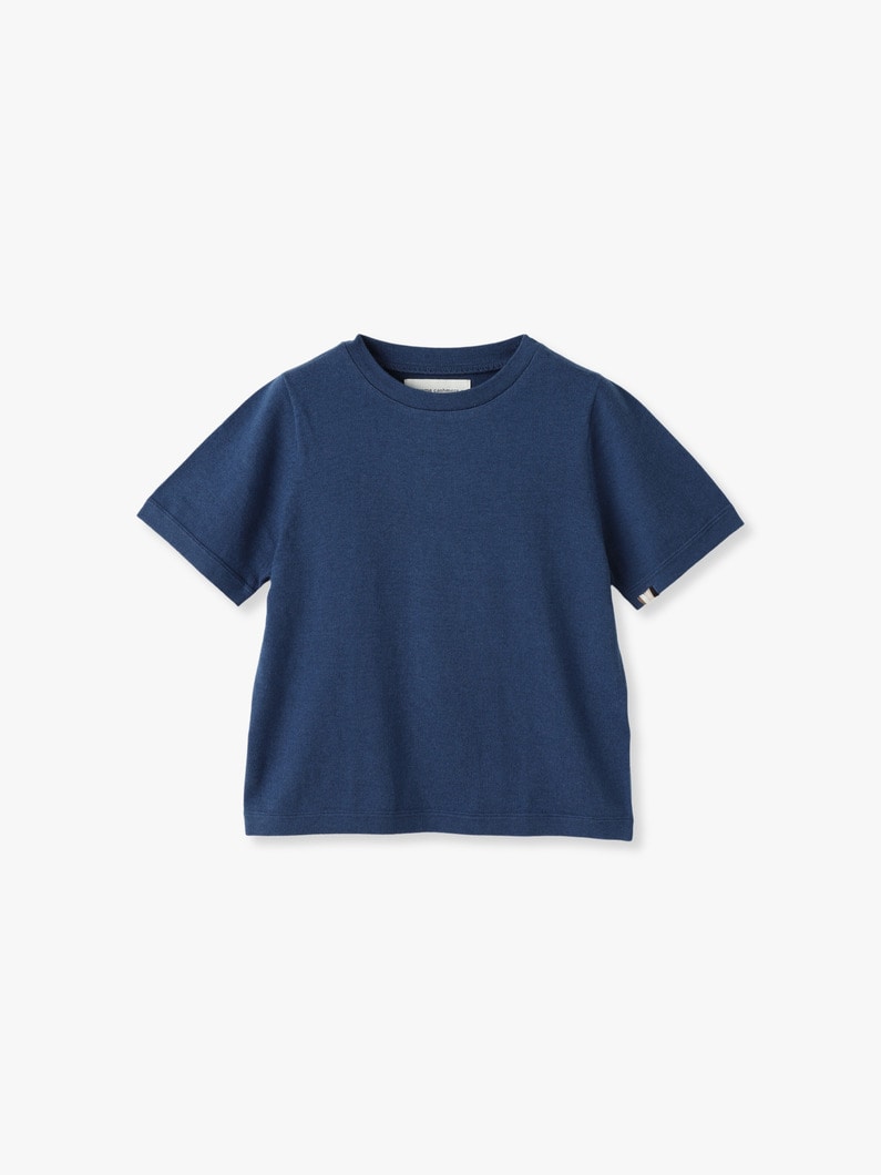 Tina Cotton Cashmere Tee 詳細画像 navy