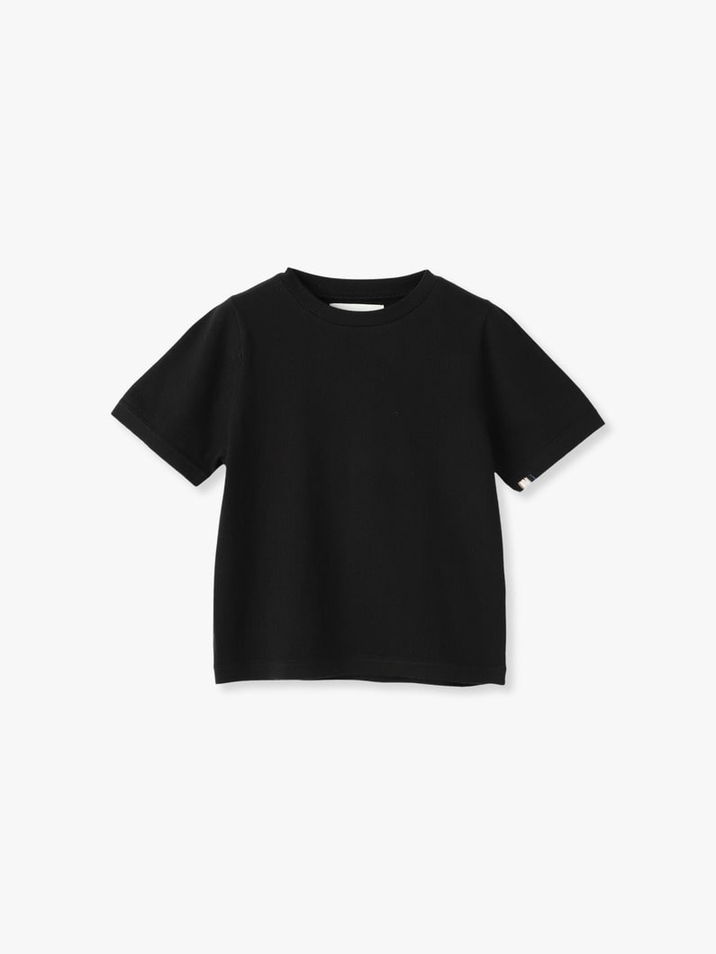 Tina Cotton Cashmere Tee 詳細画像 black 4