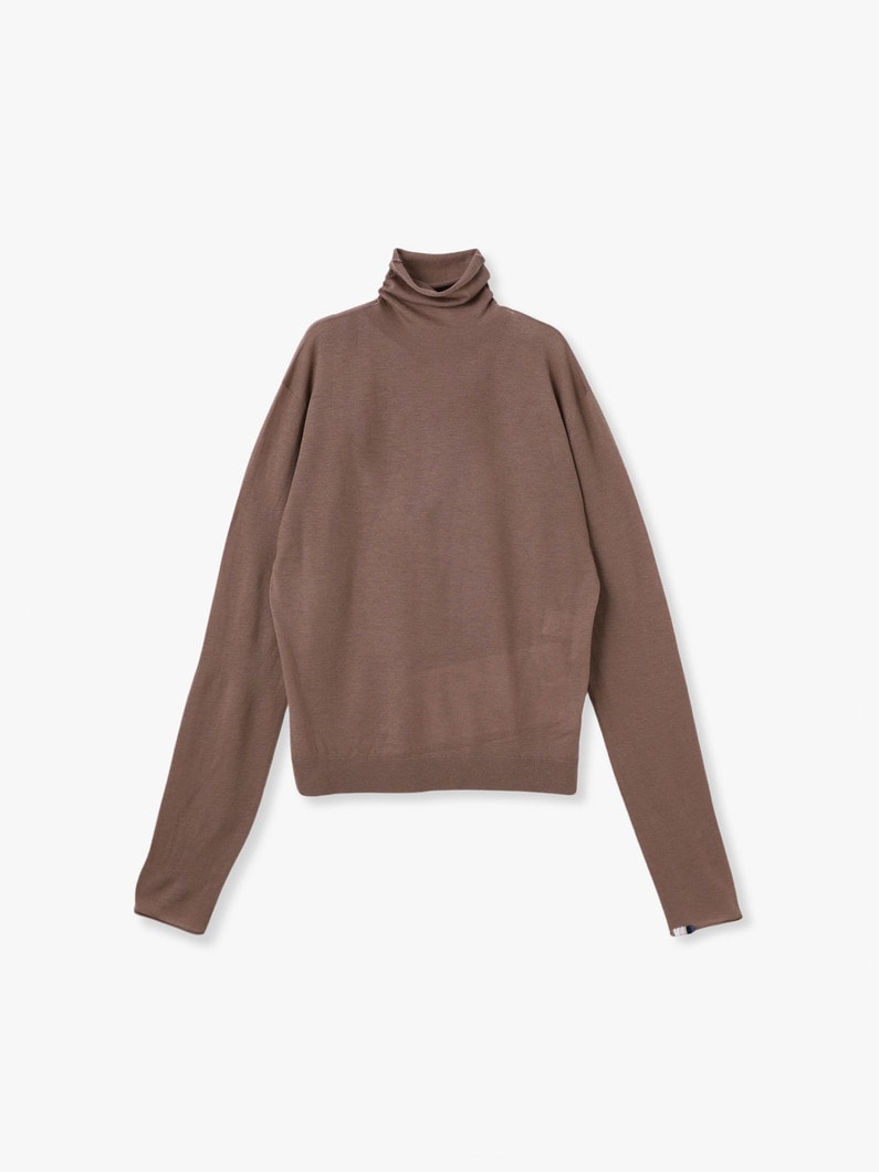 Thunder Cashmere Pullover 詳細画像 brown 4