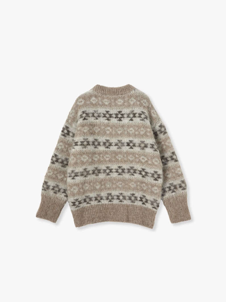 Mohair Knit Pullover 詳細画像 beige 1