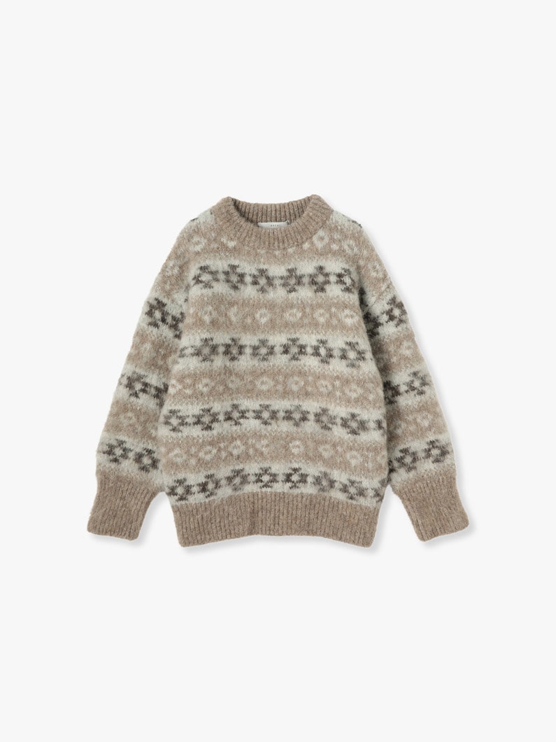 Mohair Knit Pullover 詳細画像 beige 1