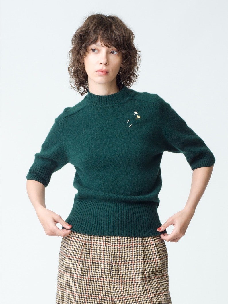 Lauren Knit Top 詳細画像 dark green