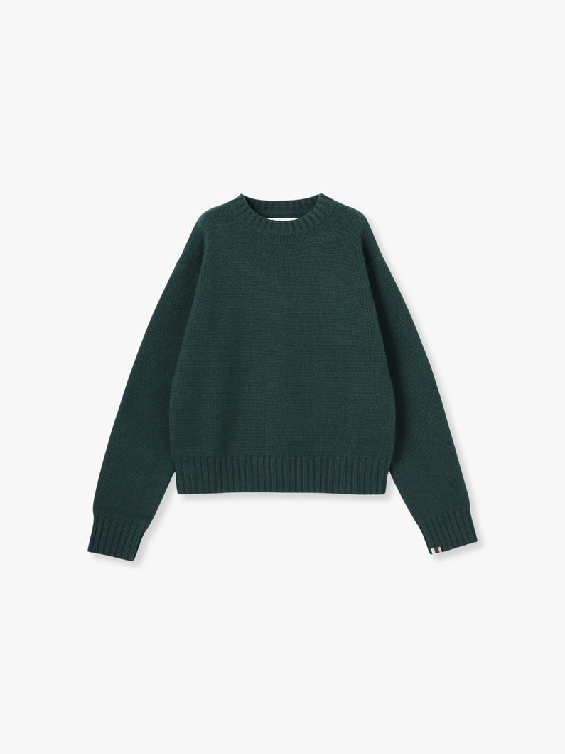 Oldie Knit Pullover 詳細画像 dark green 1