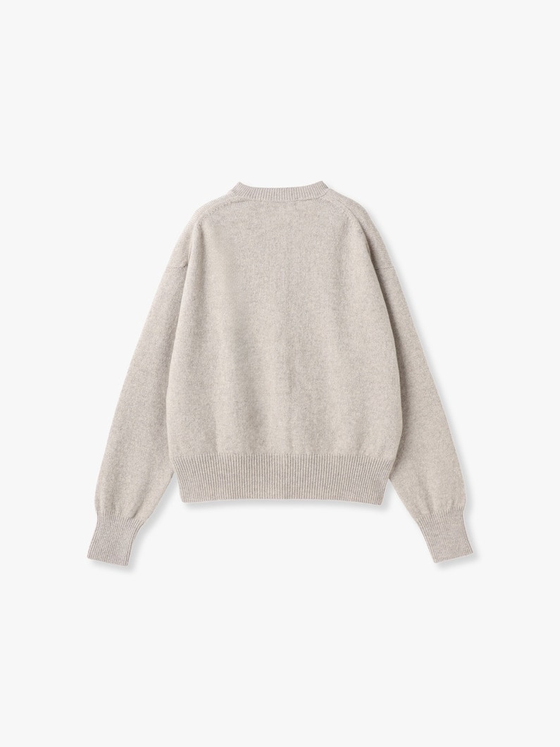 Ada Crew Neck Cardigan | カーディガン 詳細画像 beige 1