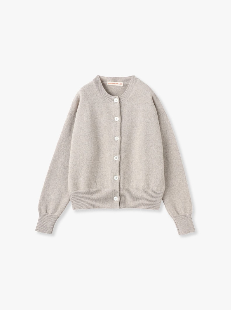 Ada Crew Neck Cardigan | カーディガン 詳細画像 beige 4