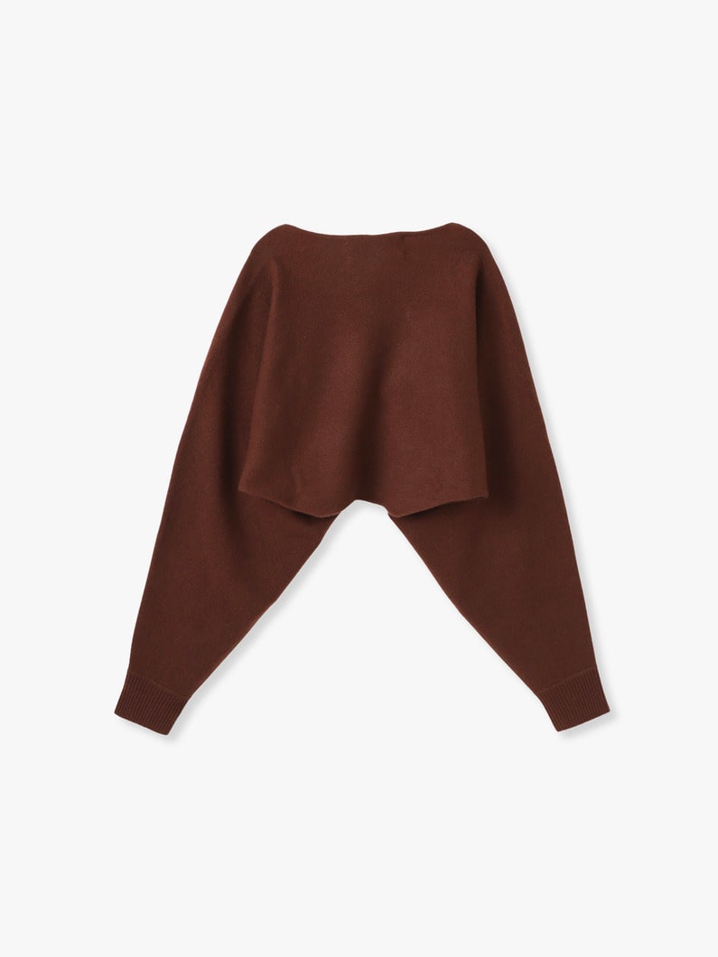 Cashmere Bolero 詳細画像 brown 1