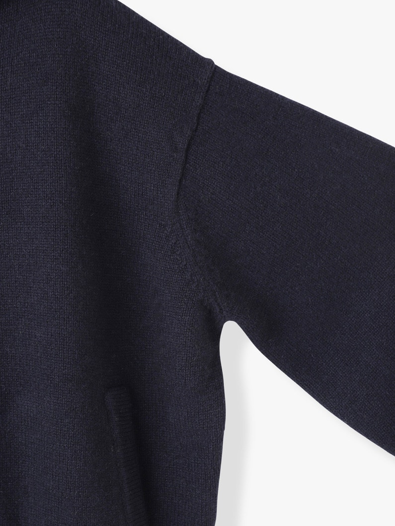 Low Gauge Cashmere Knit Cardigan 詳細画像 navy 2