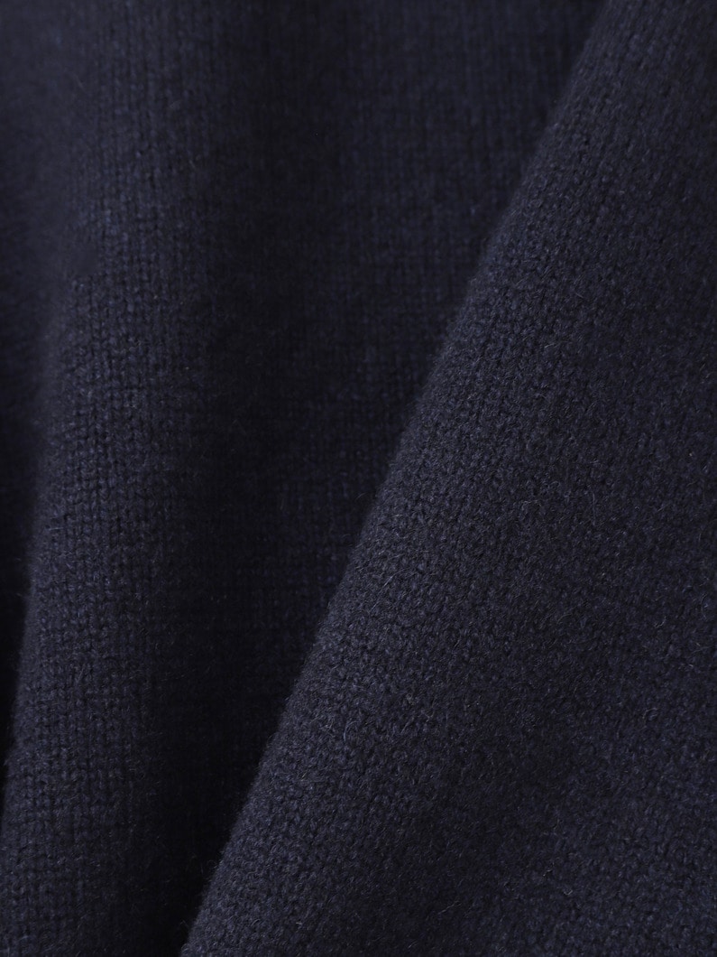 Low Gauge Cashmere Knit Pullover 詳細画像 navy 3