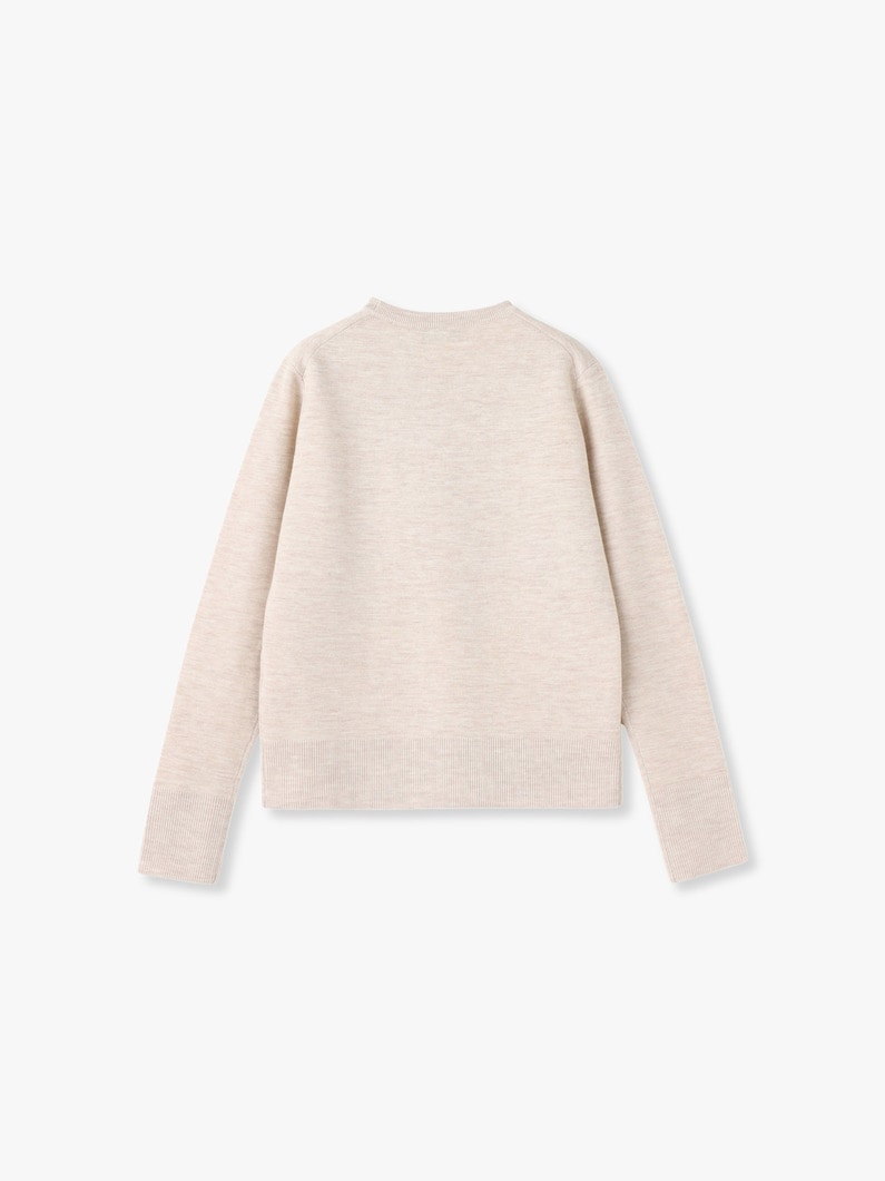 Light Wool Milan Knit Pullover 詳細画像 ivory 1