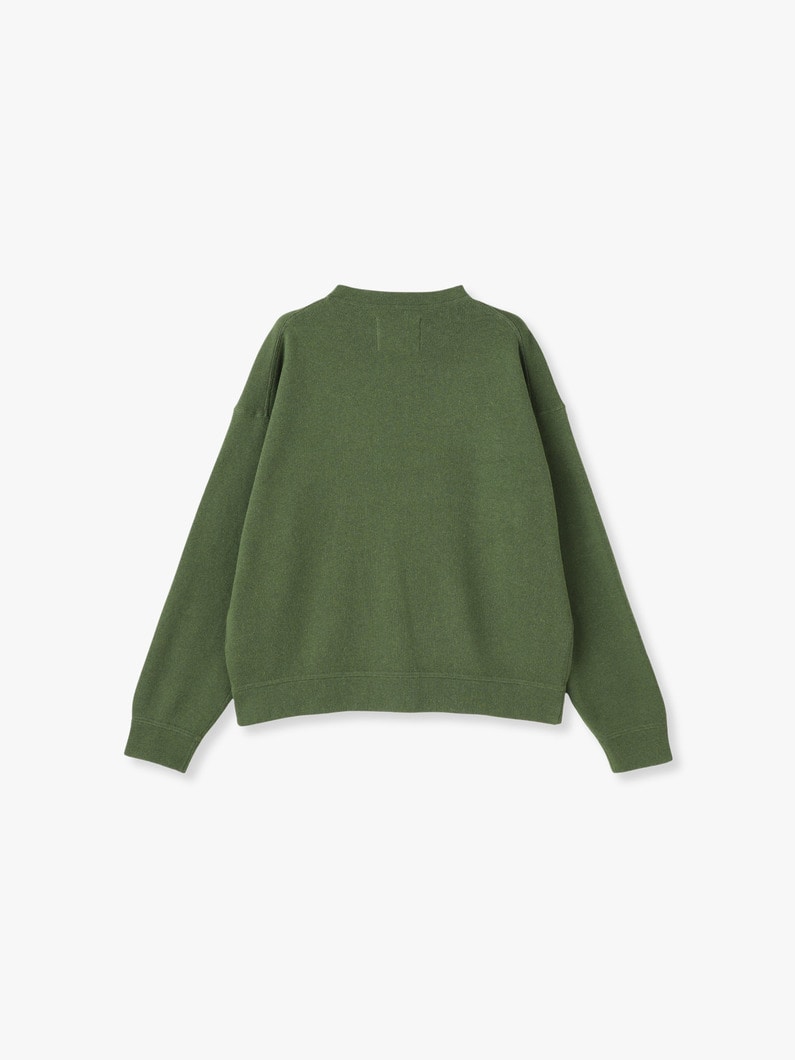 Knit Sweat Pullover 詳細画像 green 1