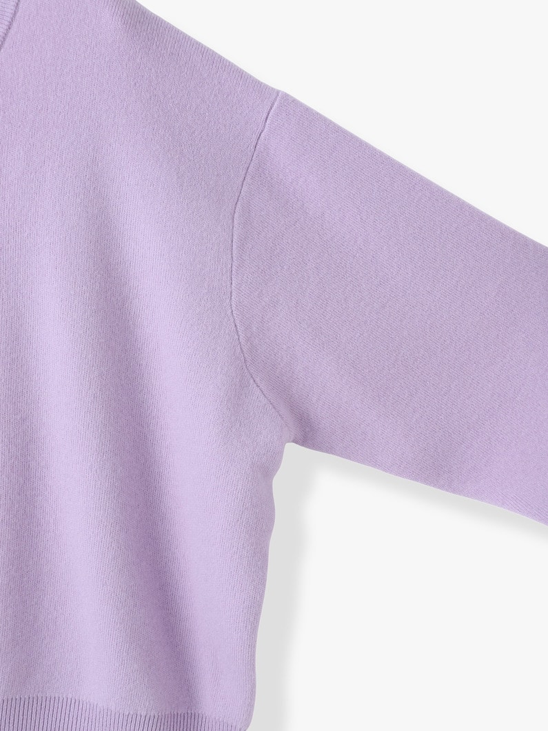 Soft Smooth Knit Pullover (lavender) | ニット 詳細画像 lavender 2