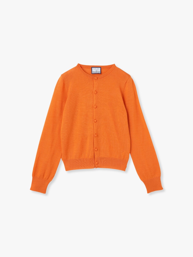 Knit Cardigan 詳細画像 orange 4