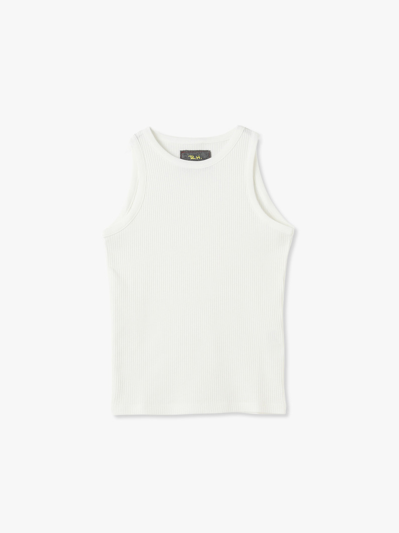 Rib Tank Top 詳細画像 white 1