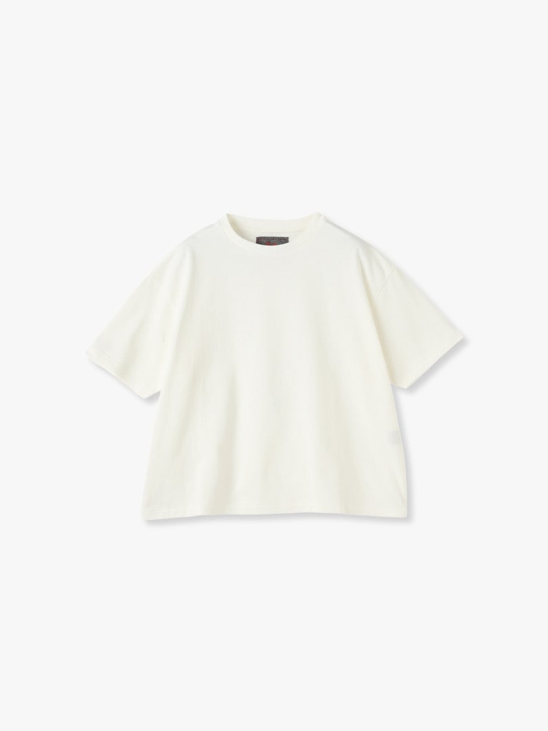 Organic Cotton Wide Tee 詳細画像 white 4