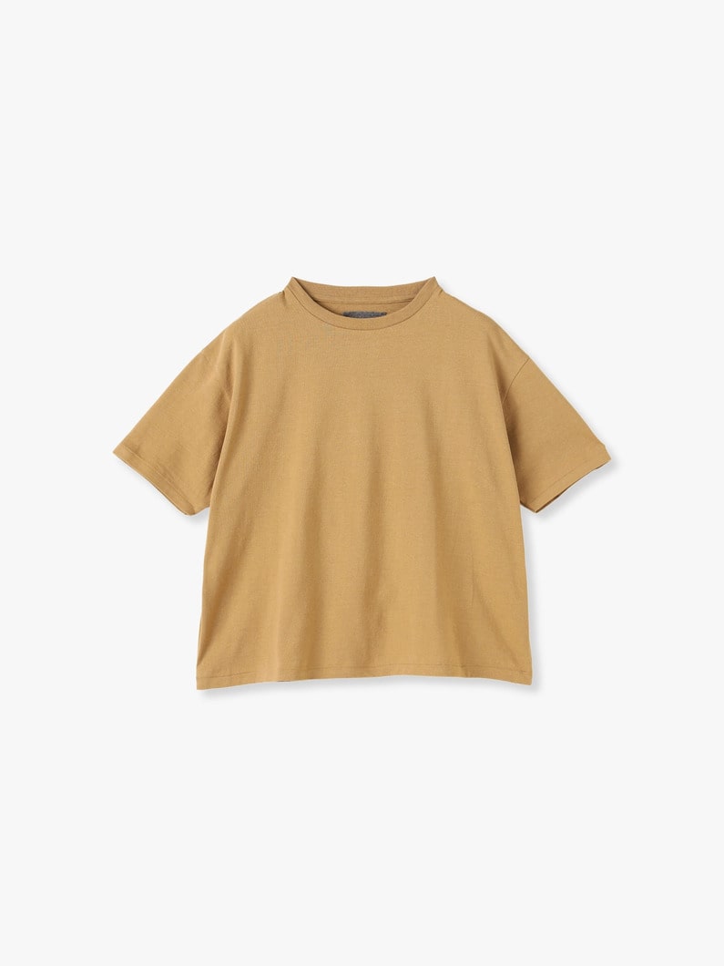 Organic Cotton Wide Tee 詳細画像 beige 2